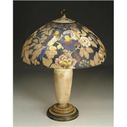 HANDEL REVERSE PAINTED TABLE LAMP