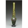 Image 1 : DAUM NANCY CAMEO STICK VASE