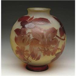 GALLE CAMEO VASE