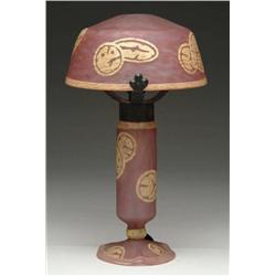 LE VERRE FRANCAIS FRENCH CAMEO LAMP