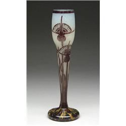 LE VERRE FRANCAIS FRENCH CAMEO VASE