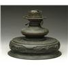 Image 1 : BRONZE KEROSENE LAMP BASE