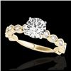 Image 1 : 1.75 ctw H-SI/I Diamond Solitaire Ring 10K Yellow Gold - REF-245A5V - SKU:34891
