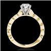 Image 2 : 1.75 ctw H-SI/I Diamond Solitaire Ring 10K Yellow Gold - REF-245A5V - SKU:34891