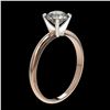 Image 3 : 1.06 ctw H-SI/I Diamond Ring 10K Rose Gold - REF-202R5K - SKU:36405