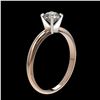 Image 3 : 0.78 ctw H-SI/I Diamond Ring 10K Rose Gold - REF-97M5F - SKU:36389