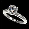 Image 1 : 2 ctw H-SI/I Diamond Ring 10K White Gold - REF-615M2F - SKU:32932