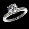 Image 2 : 2 ctw H-SI/I Diamond Ring 10K White Gold - REF-615M2F - SKU:32932