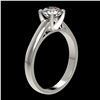 Image 3 : 1.26 ctw H-SI/I Diamond Ring 10K White Gold - REF-255W2H - SKU:36528