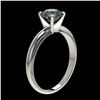 Image 3 : 1.26 ctw Intense Blue Diamond Ring 10K White Gold - REF-147Y7X - SKU:36429