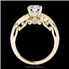 Image 2 : 1.50 ctw H-SI/I Diamond Solitaire Ring 10K Yellow Gold - REF-197A3V - SKU:34803