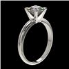 Image 3 : 1.25 ctw VS/SI Princess Diamond Ring 10K White Gold - REF-372N3A - SKU:32916