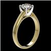 Image 3 : 1.50 ctw H-SI/I Diamond Ring 10K Yellow Gold - REF-339R2K - SKU:33021