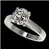 Image 1 : 2.05 ctw H-SI/I Diamond Ring 10K White Gold - REF-630V2Y - SKU:36552