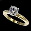 Image 1 : 1.50 ctw H-SI/I Diamond Ring 10K Yellow Gold - REF-330X2R - SKU:32924