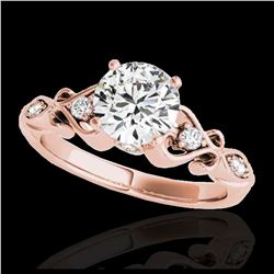 1.15 ctw H-SI/I Diamond Solitaire Ring 10K Rose Gold - REF-190K9W - SKU:34811
