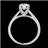 Image 2 : 1.50 ctw H-SI/I Diamond Solitaire Ring 10K White Gold - REF-160H5M - SKU:34844