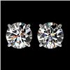 Image 1 : 2.03 ctw H-SI/I Diamond Stud Earrings 10K White Gold - REF-367W5H - SKU:36631