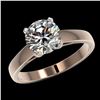 Image 2 : 2.05 ctw H-SI/I Diamond Ring 10K Rose Gold - REF-630W2H - SKU:36553
