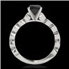 Image 2 : 1.75 ctw VS Black Diamond Solitaire Ring 10K White Gold - REF-51N5A - SKU:34892