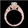 Image 2 : 1.20 ctw H-SI/I Diamond Solitaire Ring 10K Rose Gold - REF-121A4V - SKU:34676