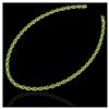 Image 2 : 34 ctw Peridot & VS/SI Diamond Necklace White 10K Yellow Gold - REF-213H6M - SKU:21600