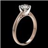 Image 3 : 1.01 ctw H-SI/I Diamond Ring 10K Rose Gold - REF-199H5M - SKU:36502