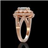 Image 3 : 3.93 ctw Opal & Diamond Ring 14K Rose Gold - REF-149Y3X - SKU:43593