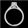 Image 2 : 1.50 ctw H-SI/I Diamond Solitaire Ring 10K White Gold - REF-247Y4X - SKU:35164