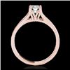 Image 2 : 1.50 ctw H-SI/I Diamond Solitaire Ring 10K Rose Gold - REF-247R4K - SKU:35165