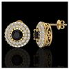 Image 2 : 1.40 ctw VS/SI Diamond Earrings 18K Yellow Gold - REF-84X9R - SKU:20192