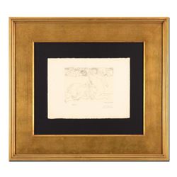 Picasso (1881-1973), "Minotaur Vaincu (Bloch 197)" Framed Limited Edition Lithograph, Numbered 169/3