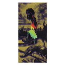 Steve Kaufman (1960-2010), "David and Goliath Gold" Hand Embellished Limited Edition Silkscreen on C