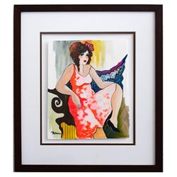 Patricia Govezensky- Original Mixed Media "Suzanne"