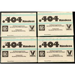 Lot of .404Rimless