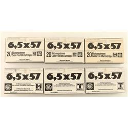 6.5x57 Ammo