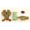 Image 1 : Lot of 4 Carved Jade Pieces