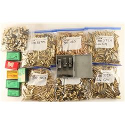 Large Lot of Brass & Bullets