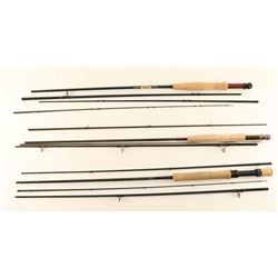Lot of 3 Fishing Rods