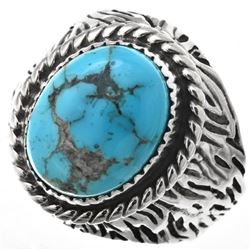 Turquoise Mountain Navajo Men’s Ring