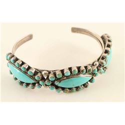 Sterling & Turquoise Cuff