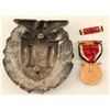 Image 2 : WWI American Military Engineers Emblem & Medal