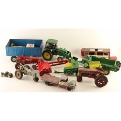 Lot of Metal Farm Toys
