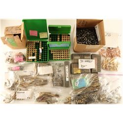 Lot of Bullets, Brass & Reloads