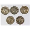 Image 2 : GROUP OF BUFFALO NICKELS