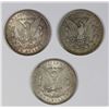 Image 2 : (3) MORGAN SILVER DOLLARS