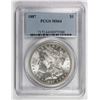 Image 3 : 1887 MORGAN SILVER DOLLAR