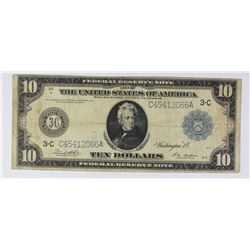 1914 $10 FEDERAL RESERVE NOTE