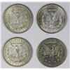 Image 2 : (4) MORGAN SILVER DOLLARS
