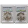 Image 2 : (2) 2016 AMERICAN SILVER EAGLES